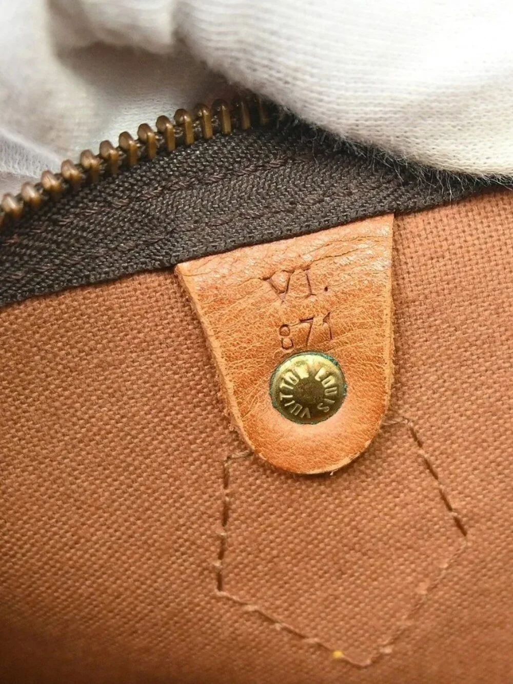 Best05 LOUIS VUITTON SPEEDY 35 HANDBAG MONOGRAM CANVAS